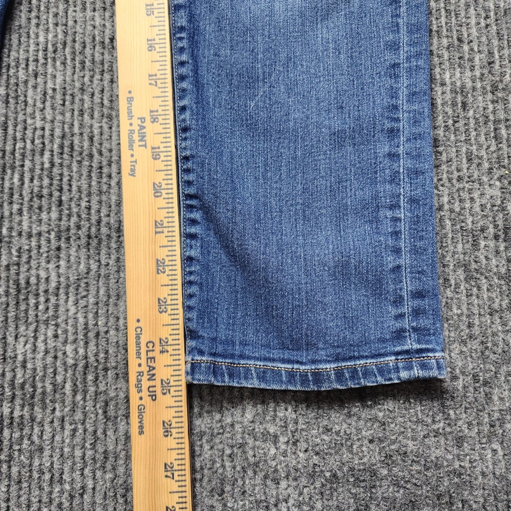 Ann Taylor Loft Modern Cuffed Crop Jeans Womens 29/8 Medium Wash Blue Denim - Picture 5 of 8